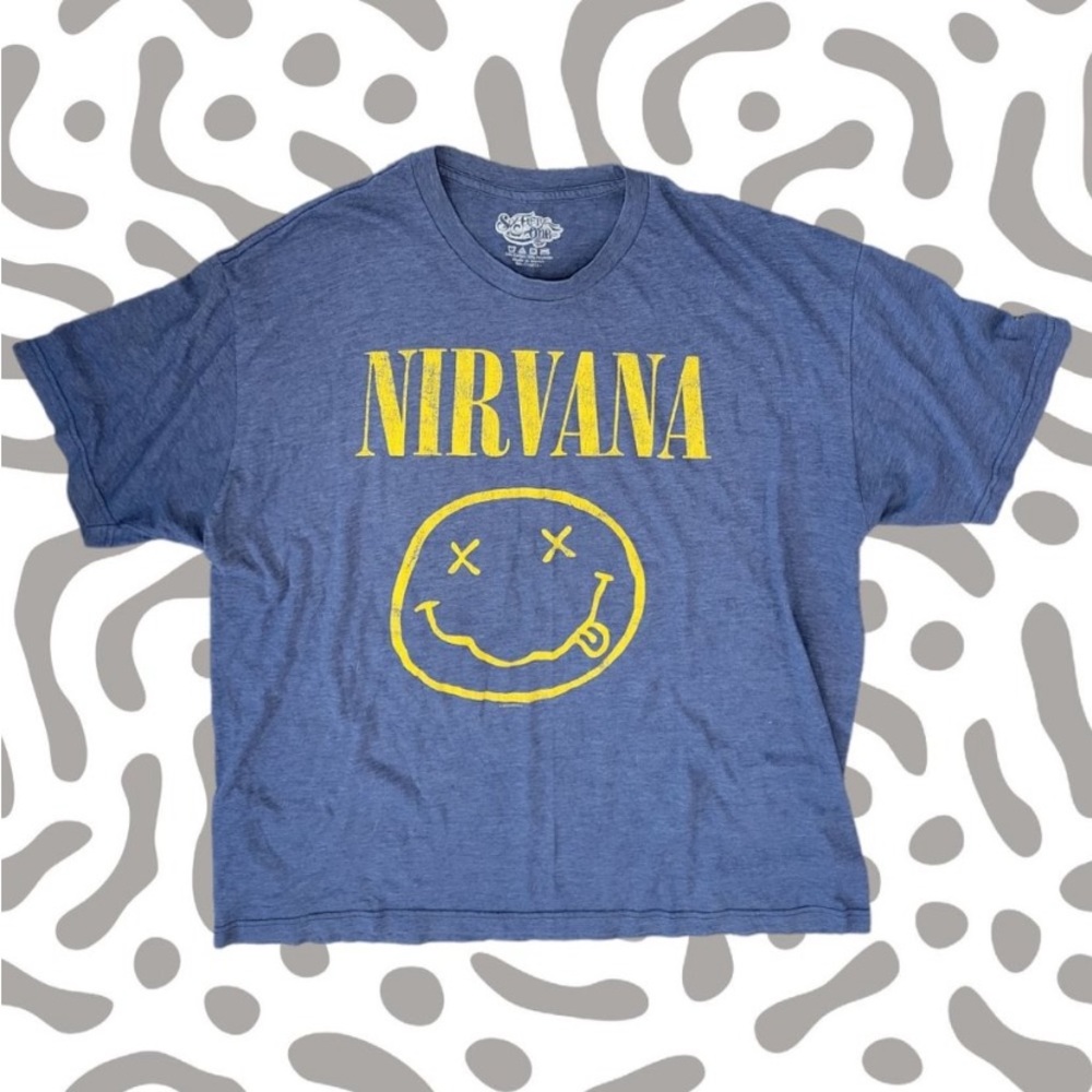 Nirvana oversized super soft tee shirt by Six Fifty One - One Size